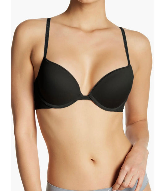 Calvin Klein Push-up Underwire Plunge Bra